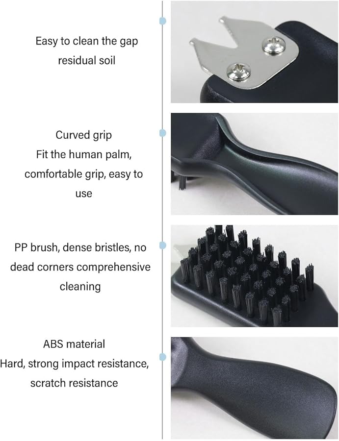 فرشاة تنظيف الأحذية المحمولة للأحذية الرياضية وأحذية العمل الرياضية وجميع الأنواع - Image 4